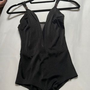 Black one piece